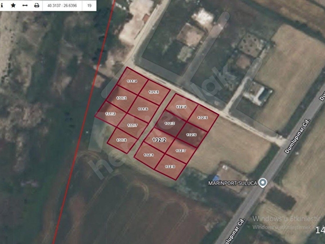 ÇANAKKALE LAPSEKİ SULUCADA SATILIK HOBİ BAHÇESİ - Görsel 10