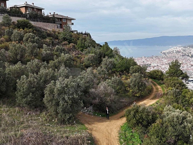 UMURBEYDE DENİZ MANZARALI VİLLA İMARLI SATILIK 434 m2 ARSA - Görsel 6