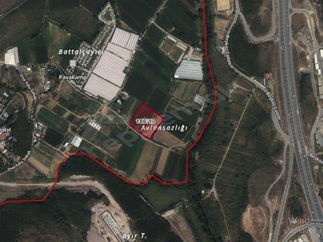 Beykoz Cumhuriyet Köyünde 10.372 m2 Yola 100 m Cepheli Kuzey Anadolu Otoyoluna 500 m Satılık Tarla - Görsel 7