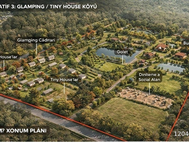 Beykoz Cumhuriyet Köyünde 10.372 m2 Yola 100 m Cepheli Kuzey Anadolu Otoyoluna 500 m Satılık Tarla - Görsel 3