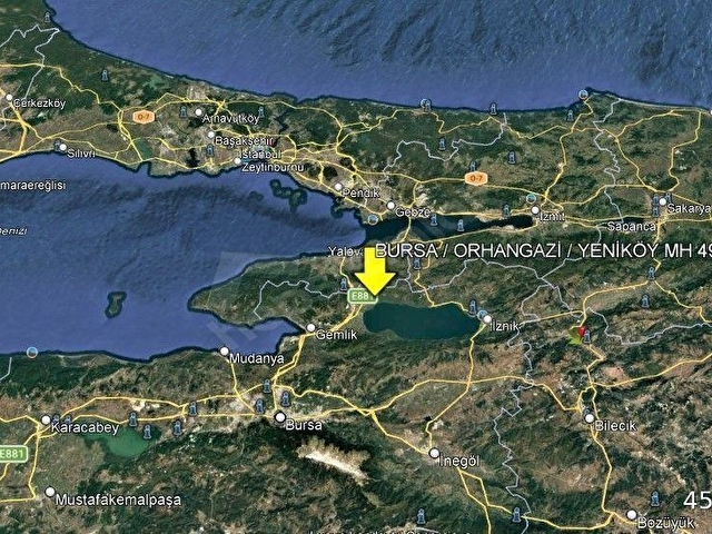 BURSA ORHANGAZİ YENİKÖY MHDE SATILIK 7.287 m² ZEYTİNLİK TARLA - Görsel 21