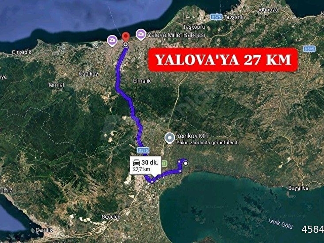 BURSA ORHANGAZİ YENİKÖY MHDE SATILIK 7.287 m² ZEYTİNLİK TARLA - Görsel 17