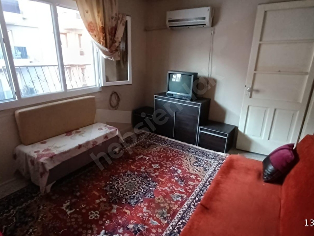 EŞYALI OLARAK KİRALIK ,1 ODA 1 SALON ,50 M2 TERASLI DAİRE
