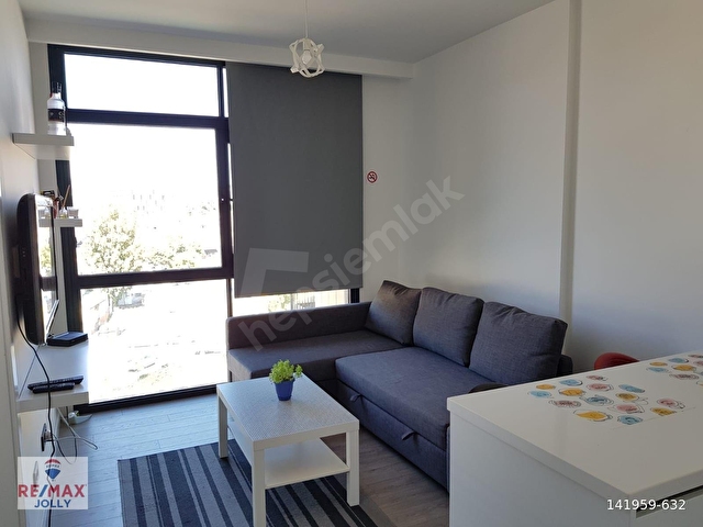 Bornova Folkart Timeda Eşyalı Kiralık 1+1 - Görsel 14