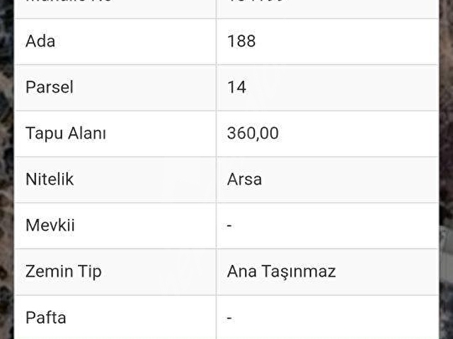 BADEMAĞACINDA KONUT İMARLI KÖŞEBAŞI 360 M² SATILIK ARSA - Görsel 9