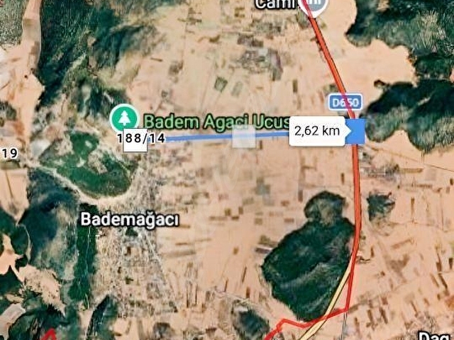BADEMAĞACINDA KONUT İMARLI KÖŞEBAŞI 360 M² SATILIK ARSA - Görsel 4