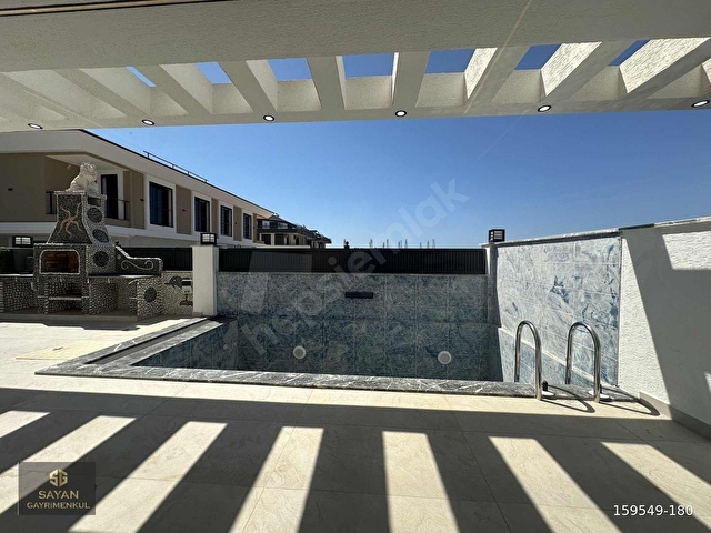 DİDİM EFELERDE MÜSTAKİL HAVUZLU 3+1 BARBEKÜLÜ DAİRE - Görsel 4
