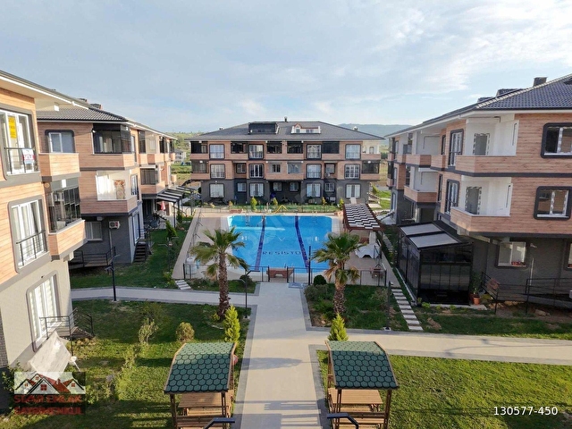KUMBAĞDA HAVUZLU AQUPARKLI SİTEDE BAHÇELİ 1+1 SATILIK DAİRE - Görsel 16