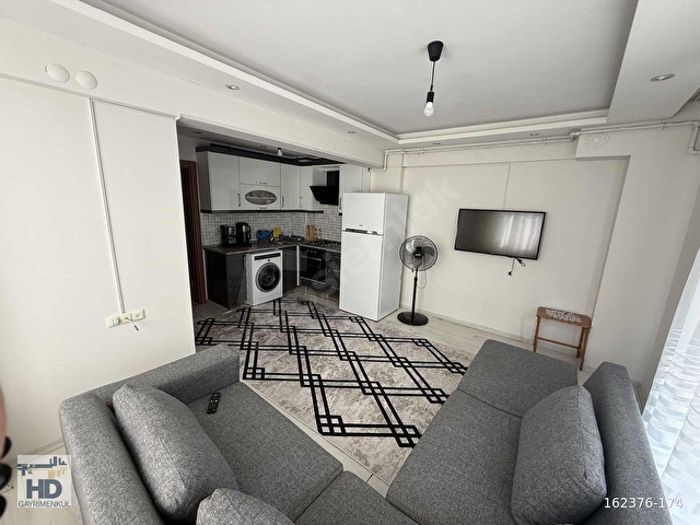 MURADİYEDE KOMPLE EŞYALI SATILIK 1+1 YATIRIMA OTURUMA MÜSAİT - Görsel 16