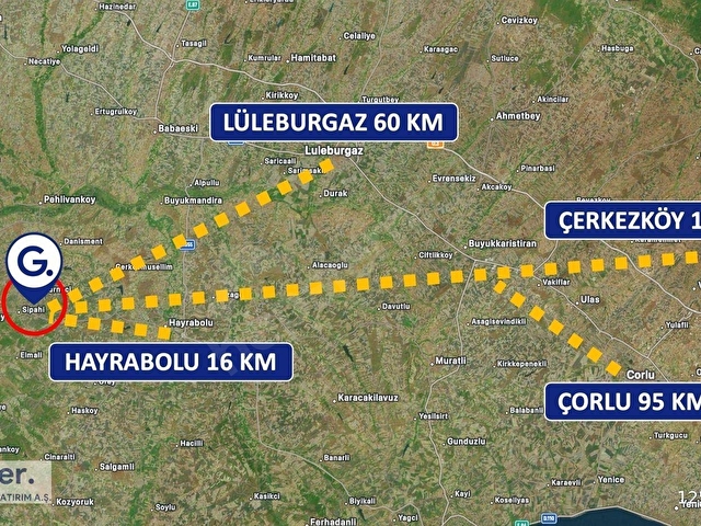GEZER-Sipahi Köyü 6790m² Aktif Suyu Olan Yolu Açık Eğimsiz Tarla - Görsel 12