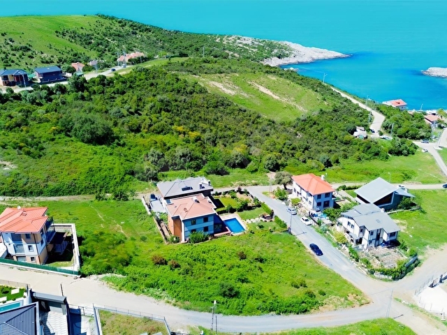 3K GYM- 640 m² SAHİL KORİDORUNDA DENİZ VE KOY MANZARALI ARSA - Görsel 14