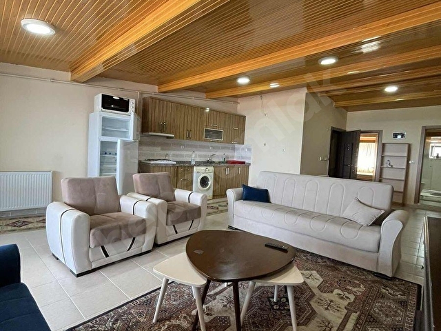 SAHİLDE DENİZ DOĞA VE ŞEHİR MANZARALI 80m² EŞYALI KİRALIK 1+1 - Görsel 17