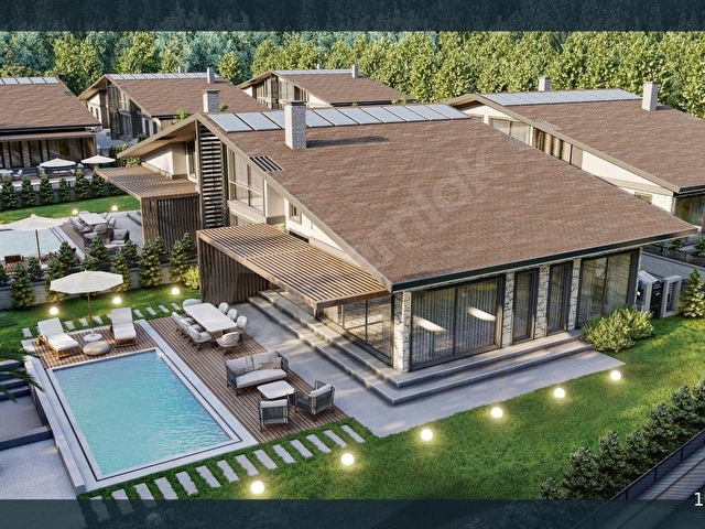 RAIONDAN DOĞA İLE İÇ İÇE MODERN VE KONFORLU YAŞAM! SIFIR VİLLA