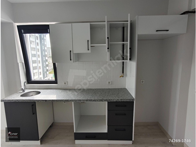 YERDEN ISITMALI KAPALI BALKONLU SIFIR 1+1 KİRALIK DAİRE çınar emlaktan - Görsel 18
