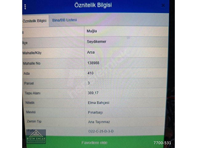 MUĞLA SEYDİKEMER DE 389 M2 BAHÇE MÜSTAKİL TAPULU - Görsel 18