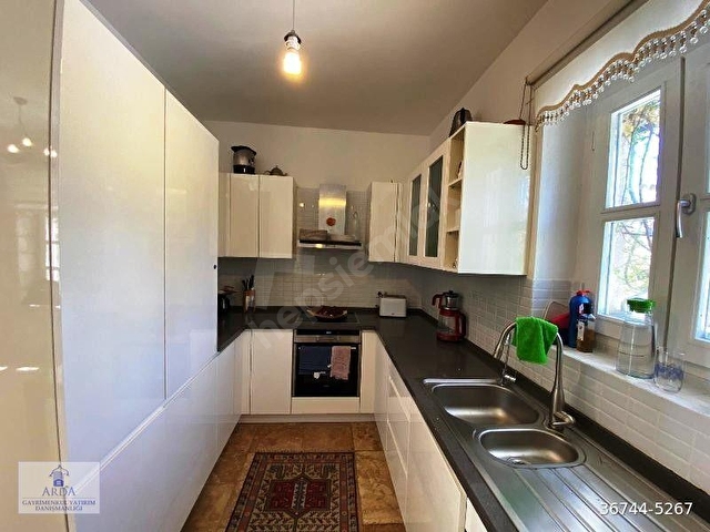 ALAÇATIDA 525 m2 ARSA İÇİNDE YÜZME HAVUZLU 5+1 SATILIK MÜSTAKİL LÜKS TAŞ VİLLA - Görsel 30