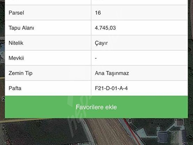 Çatalca Kestanelikte satılık arsa - Görsel 3