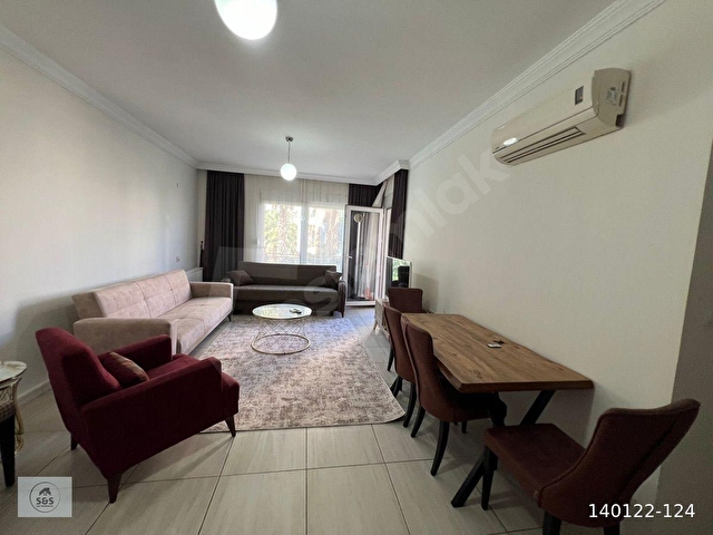 Konyaaltı hurma da yüzme havuzlu doğalgazlı eşyalı 2+1 daire - Görsel 17