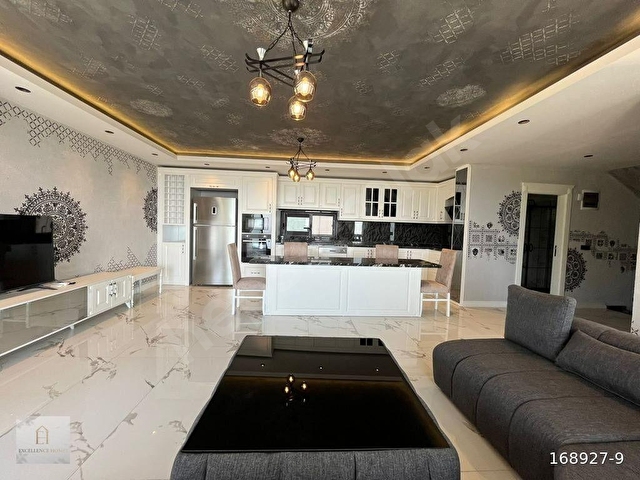 ALANYA BEKTAS MAHALLESİ FULL MANZARA ULTRA LÜKS SATILIK VİLLA - Görsel 3