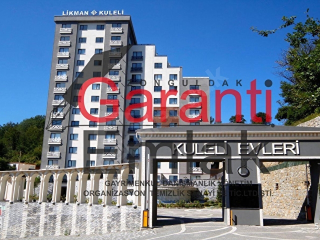 ZONGULDAK GARANTİ EMLAKTAN YÜZME HAVUZLU & GÜVENLİK HİZMETLİ KULELİDE EŞYALI 1+1 SATILIK DAİRE - Görsel 16