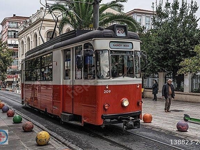 Kadıköy Modada 8 Yaşında Binada Açık Mutfaklı 1+1, 43 m2 Net, Ara Kat EŞYALI Kiralık Daire - Görsel 30