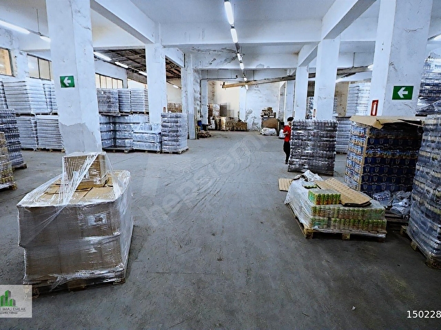 İMALATA VE DEPOLAMAYA UYGUN 1000 + 1500M2 DÜZ GİRİŞLİ İŞYERİ