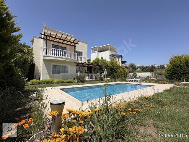 BODRUM ADABÜKÜNDE ÖZEL HAVUZLU 3+1 MÜSTAKİL VİLLA - Görsel 2