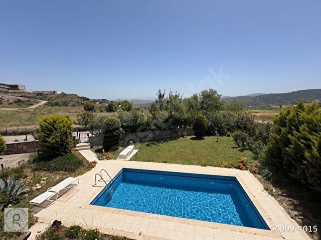 BODRUM ADABÜKÜNDE ÖZEL HAVUZLU 3+1 MÜSTAKİL VİLLA - Görsel 20