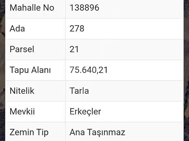 NAZ-EMDEN UŞAK EŞME TAKMAK KÖYÜ ERKEÇLER MEVKİİ 75.640 M2 TARLA - Görsel 2