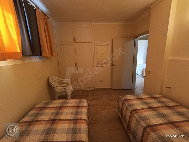 USTden Ölüdenizde Doğa Manzaralı, Eşyalı 2+1 Bahçe Katı - Görsel 11