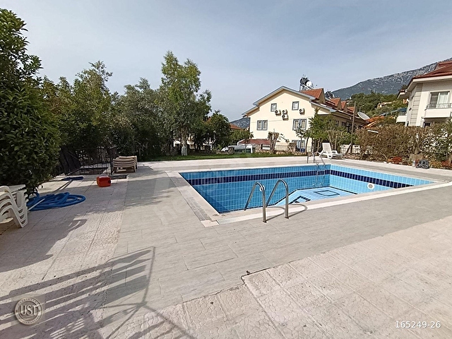 USTden Ölüdenizde Doğa Manzaralı, Eşyalı 2+1 Bahçe Katı