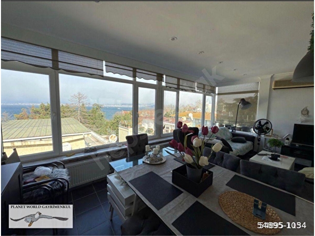 Planetten Elit Konumda Panoramik Deniz Manzaralı Teras Kat Daire - Görsel 12