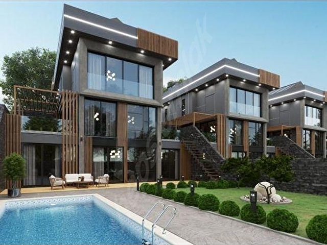 Çekmeköy Ömerlide Havuzlu bahçeli 4 katlı müstakil villa.. - Görsel 20