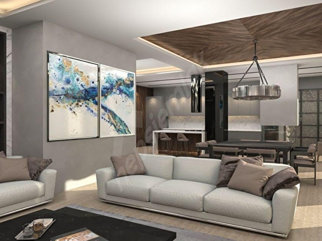 Çekmeköy Ömerlide Havuzlu bahçeli 4 katlı müstakil villa.. - Görsel 22