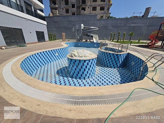 ALANYA MAHMUTLARDA SIFIR BİNADA FULL AKTİVİTELİ 1+1 SATILIK DAİRE - Görsel 12