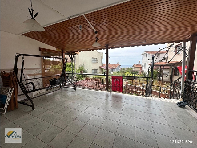KUŞADASI KADINLAR DENİZİNDE, DENİZ MANZARALI,4+1 SATILIK VİLLA - Görsel 24