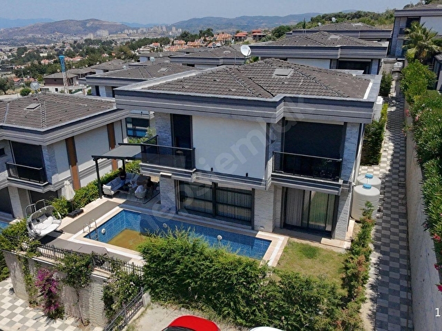 KUŞADASI SOĞUCAK MEVKI SATILIK TEK MÜSTAKİL ÖZEL HAVUZLU VILLA - Görsel 5