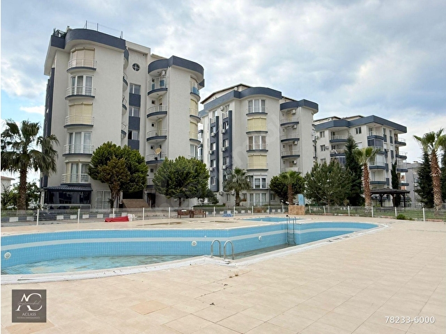 ACLASSDAN MERKEZI KONUMDA-7/24 GUVENLIK/HAVUZ-OTOPARK-SOSYAL ALAN-EŞYALI-DOĞALGAZLI-FIRSAT DAİRE