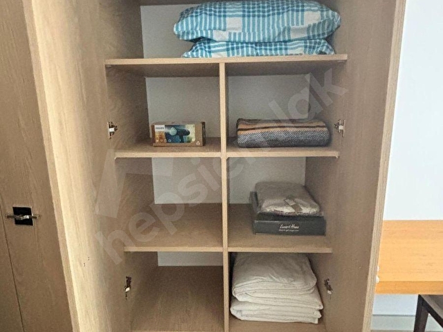 Kondisyonu En İyi Daire! Park Yaşamda Bahçe Katı, Lüks Eşyalı 1+1 - Görsel 20