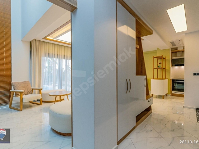 KOTAN PREMIUM ÖZEL YAPIM FULL EŞYALI 4+2 TEK MÜSTAKİL VİLLA - Görsel 14