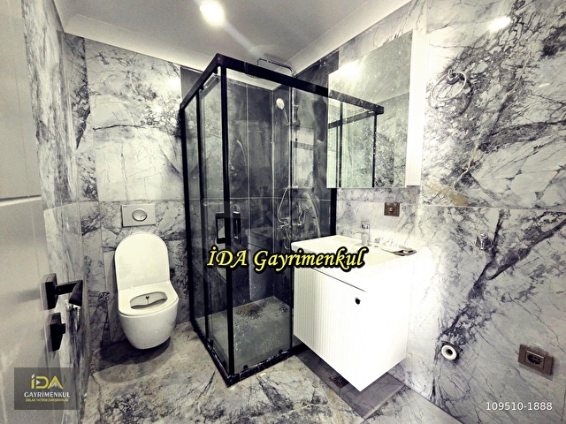İDADAN EDREMİT CENNETAYAĞINDA YERDEN ISITMA 4+1 LÜKS KAT DUBLEXİ - Görsel 30