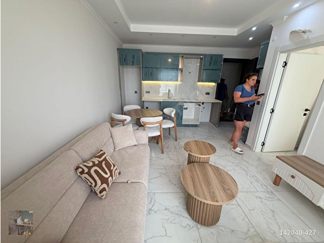 MAHMUTLARDA EXODUS COMFORT REZİDANS LÜKS EŞYALI UZUN DÖNEM KİRALIK DAİRE - Görsel 3