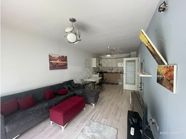 TUZLA ŞEHRİYAZ MANZARA 70m2 MOBİLYALI BEYAZ EŞYALI KİRALIK 1+1 - Görsel 9