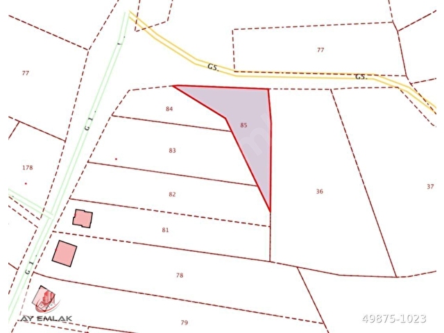 AY EMLAKTAN ARMUTLU MECİDİYEKÖY DE YOLU OLAN 1.187 m2 TARLA - Görsel 2