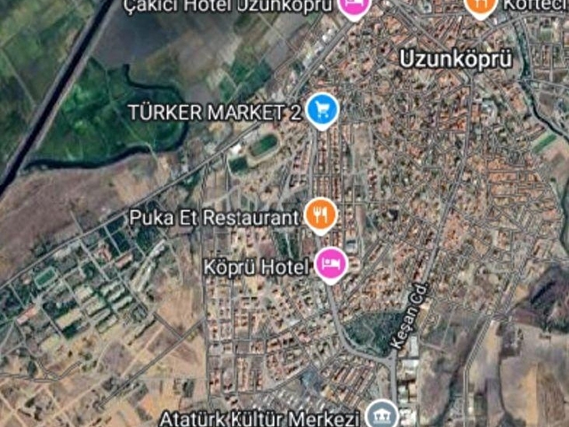 EDİRNE UZUNKÖPRÜ HABİBHOCA MAHALLESİ SATILIK TARLA - Görsel 3
