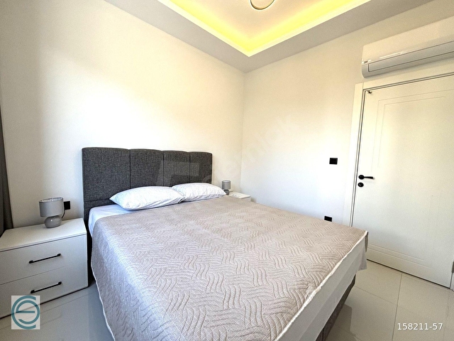 KLEOPATRADA SIFIR HAVUZLU SİTEDE LÜX EŞYALI 2+1 DAİRE - Görsel 29