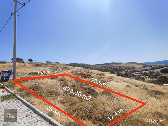 Aliağa Aşağışakran Mahallesinde Villa İmarlı Satılık Arsa - Görsel 2