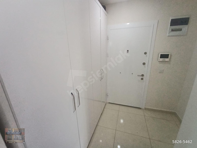 SARISUDA SİTE İÇERİSİNDE DOĞALGAZLI AMERİKAN MUTFAK GİRİŞ KAT 1+1 SATILIK DAİRE - Görsel 18