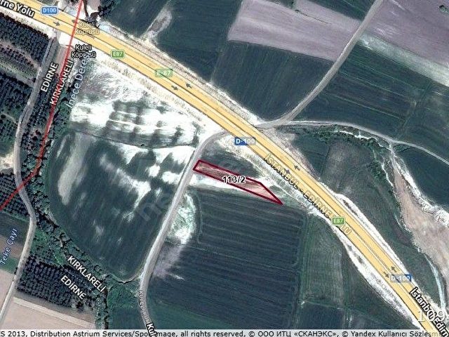 BABAESKİ  KULELİ MUHTEŞEM UYGUN YOLA CEPHE VE D100 OTOYOLA  YANI 1765 M2 - Görsel 14
