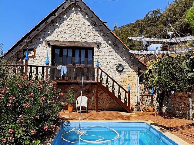 Kaş Çukurbağ da ortaçağ tarzında inşaa edilmiş sıradışı villa - Görsel 16